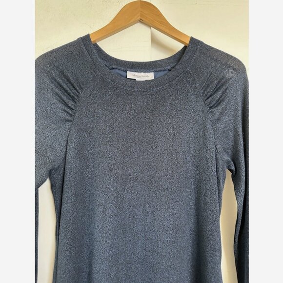 MOTHERHOOD Maternity Teal Blue Dress NWT Small - Picture 2 of 6